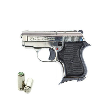 BRUNI REPLICA PISTOLA A SALVE 315 CAL.8 NIKEL