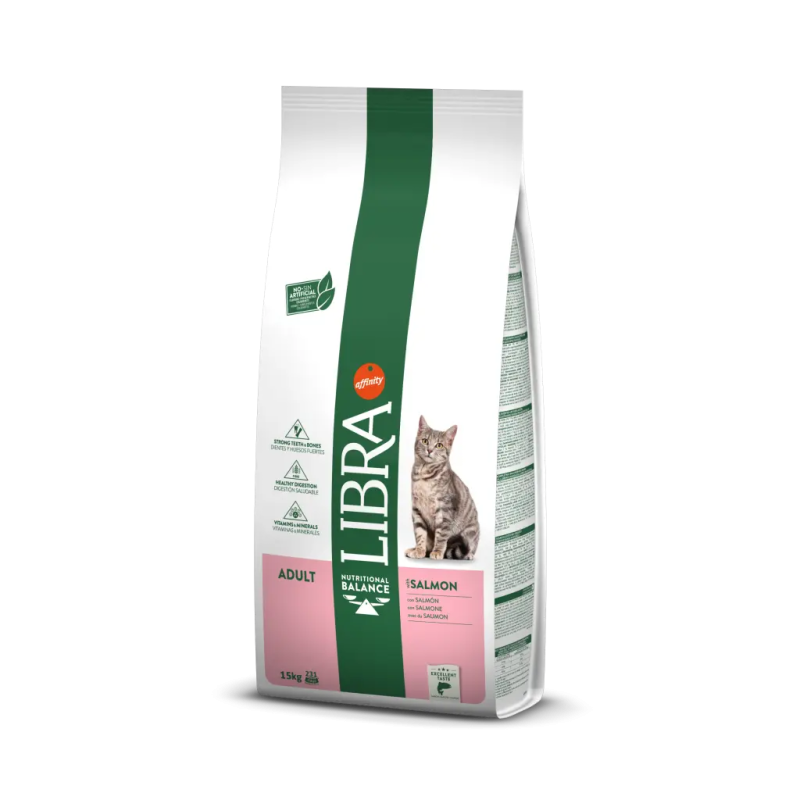 LIBRA GATTO ADULT CON SALMONE 1,5KG