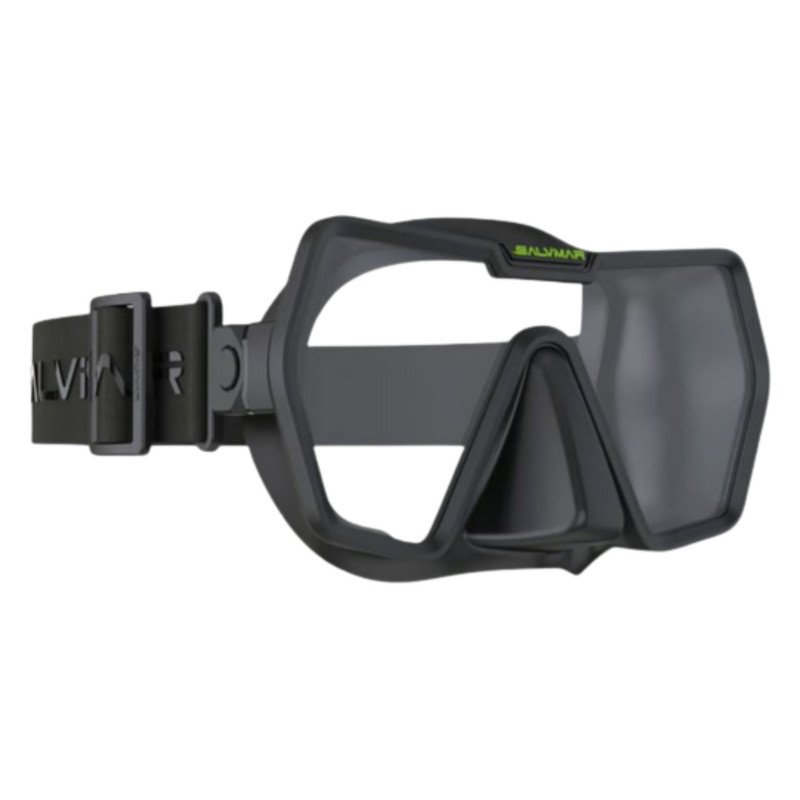 SALVIMAR MASCHERA DRAKE ANTI FOG NERA CON CINGHILO ELASTICO