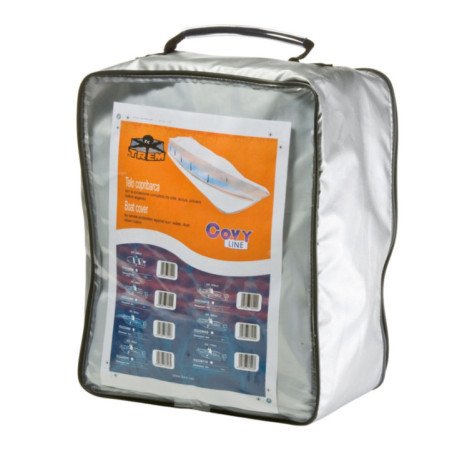 TREM TELO COPRI BARCA "COVY LINE" BLU 600D