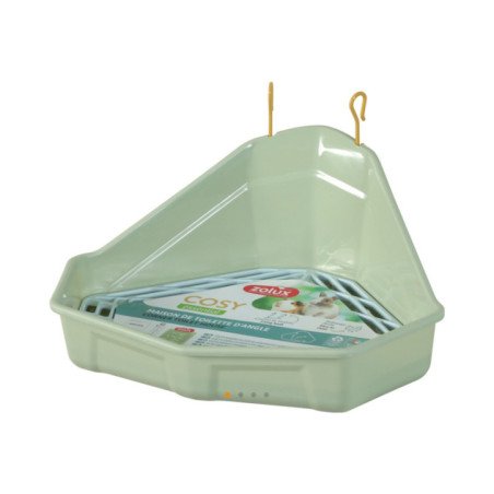 ZOLUX MAISON DE TOILETTE D'ANGLE VERDE