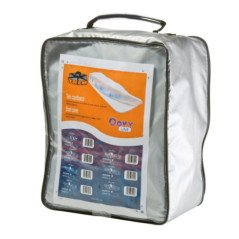 TREM TELO COPRI BARCA "COVY LINE" ARGENTO 210D