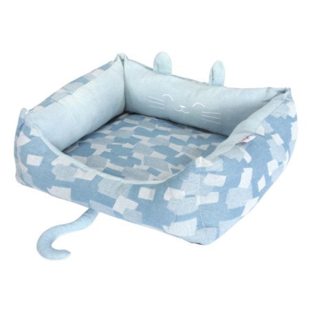 CAMON CUCCIA RETTANGOLARE DENIM CAT 55X50X20