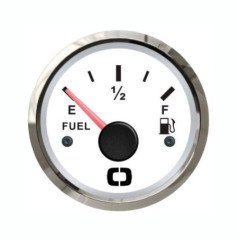 OSCULATI INDICATORE CARBURANTE 10-180/240-33 OHM BIANCO/LUCIDA