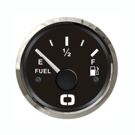 OSCULATI INDICATORE CARBURANTE 10-180/240-33 OHM NERO/LUCIDA