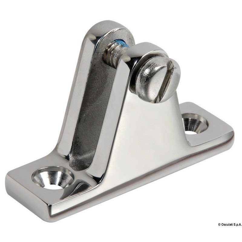 OSCULATI SUPPORTO BASE PIANA TENDALINO INOX CON PERNO