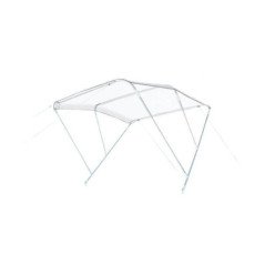 GFN CAPOTTINA PARASOLE RIMINI 3 ARCHI ALLUMINIO BIANCO