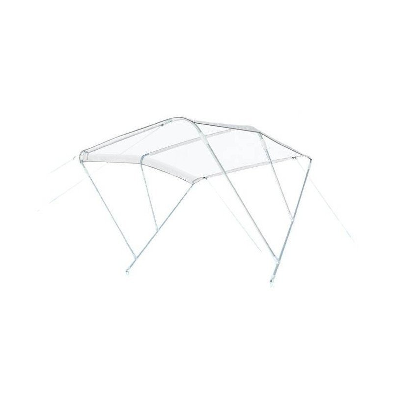 GFN CAPOTTINA PARASOLE RIMINI 3 ARCHI ALLUMINIO BIANCO