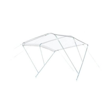 GFN CAPOTTINA PARASOLE RIMINI 3 ARCHI ALLUMINIO BIANCO
