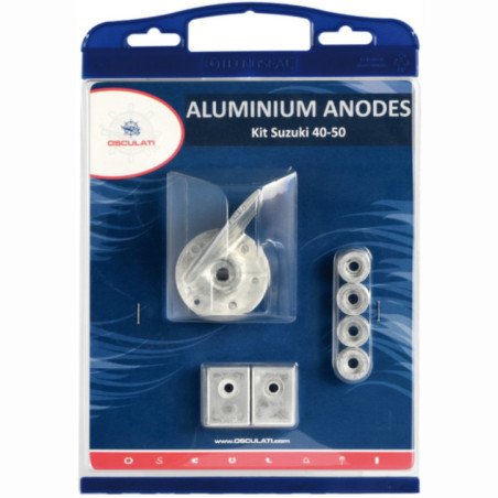 OSCULATI KIT ANODI FUORIBORDO SUZUKI 40/50 HP IN ALLUMINIO