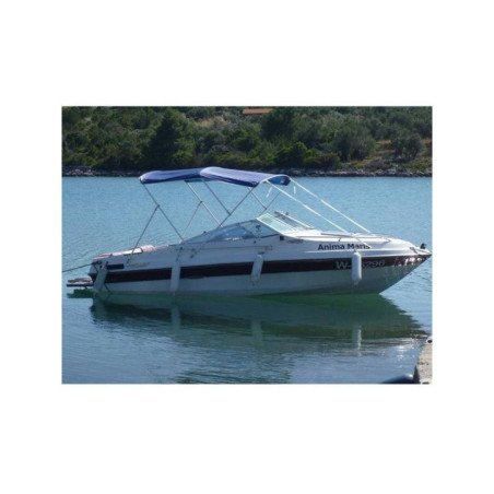 GFN CAPOTTINA PARASOLE RIMINI 3 ARCHI ALLUMINIO BIANCO