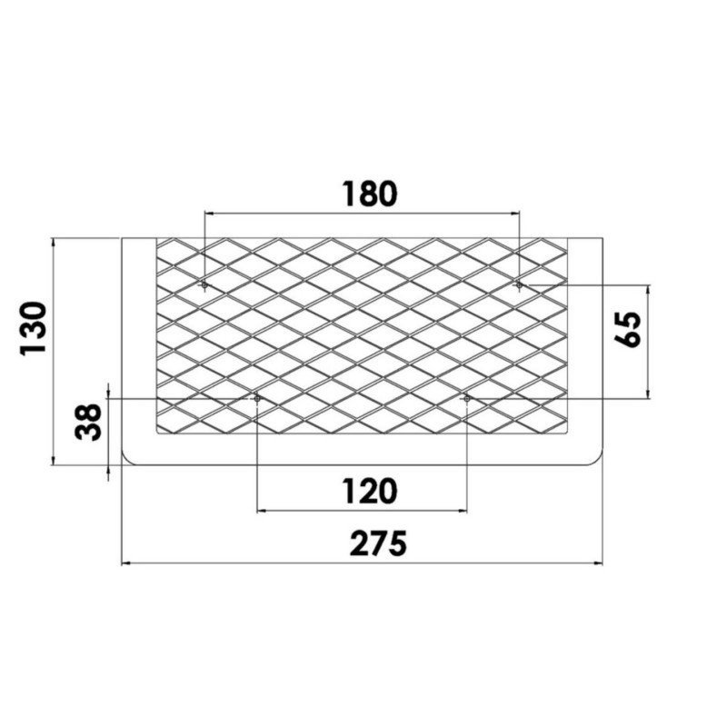 TREM TASCA PORTAOGGETTI CON RETINA IN GOMMA