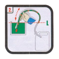 TREM POMPA MANUALE PER TRAVASO DI LIQUIDI