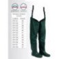 EXPERT PREDATOR STIVALE TUTTO COSCIA IN PVC