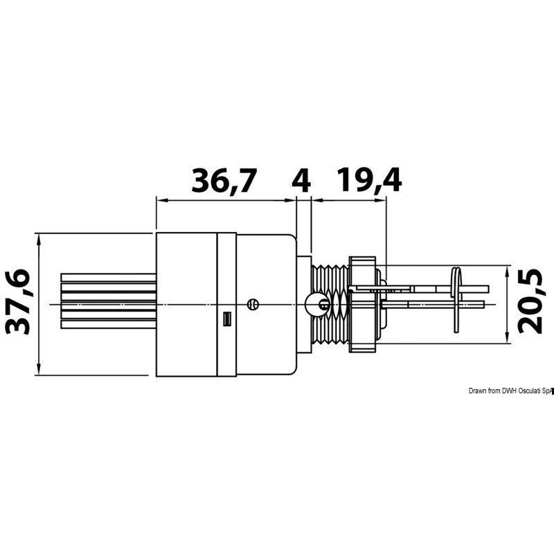 OSCULATI CHIAVE AVVIAMENTO QUADRO MERCURY