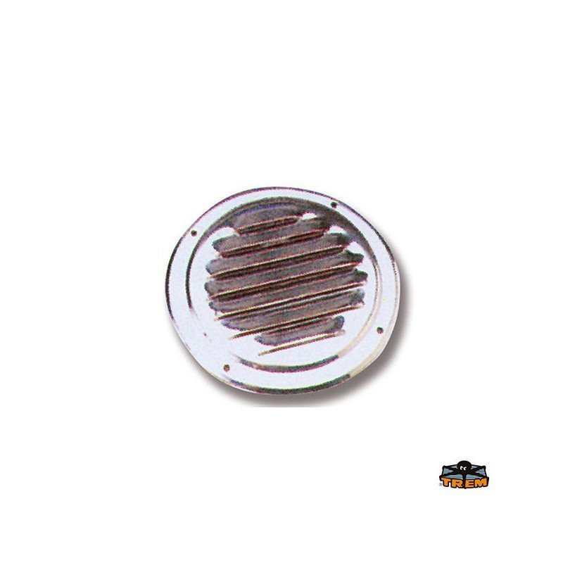 GRIGLIA INOX D'AERAZIONE TONDA TREM