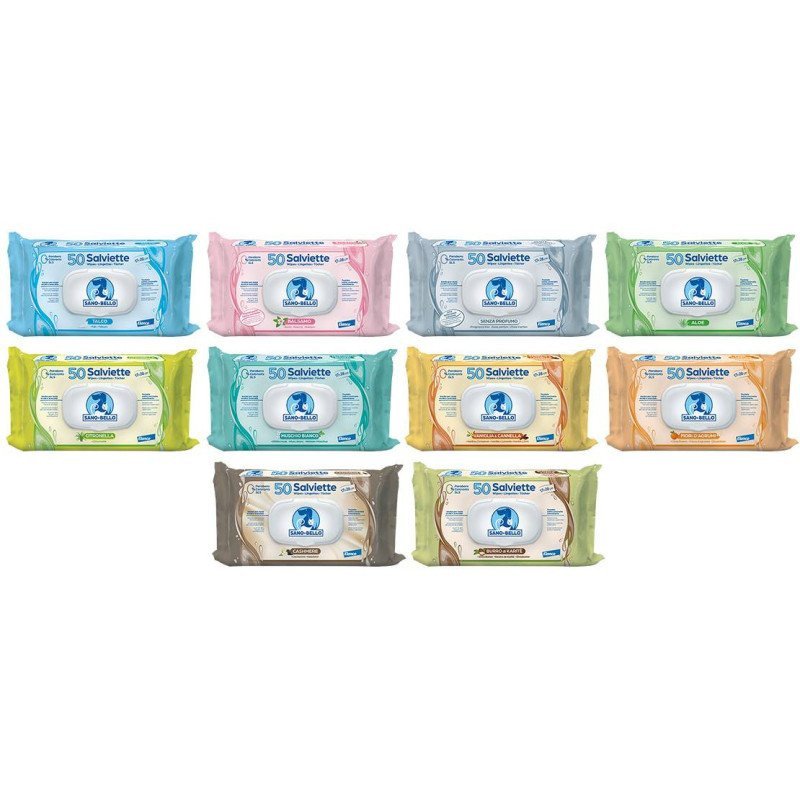 ELANCO SALVIETTE DETERGENTI SANO E BELLO 50PZ