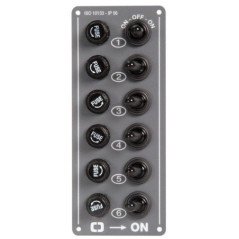 OSCULATI PANNELLO ELETTRICO 6 INTERRUTTORI