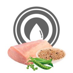 EXCLUSION SECCO DIABETIC SMALL MAIALE SORGO E PISELLI 2KG