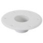 OSCULATI BASE ALLUMINIO BIANCO DA PAVIMENTO PER TAVOLO