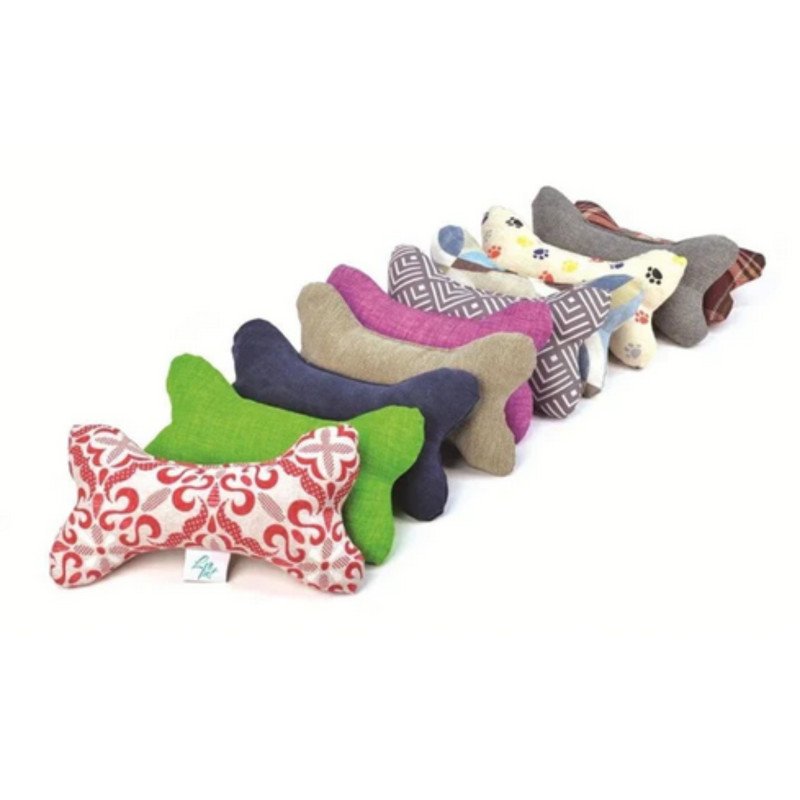 LEOPET OSSO IN TESSUTO VARIE FANTASIE COLORI ASSORTITI