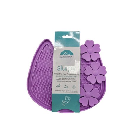 LEOPET SLURPY TAPPETINO FOOD GATTO IN SILICONE