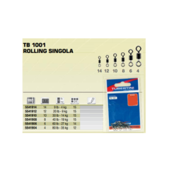TUBERTINI GIRELLE TB-1001 ROLLING SINGOLA