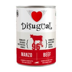 DISUGUAL CANE LATTINA MONOPROTEIN ADULT MANZO 400GR