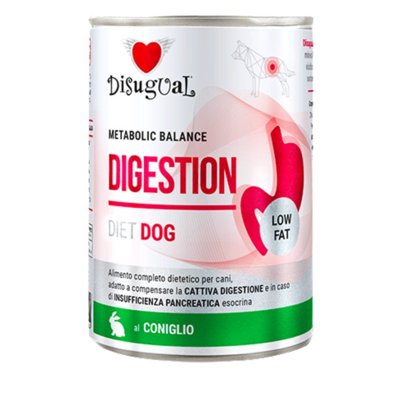 DISUGUAL CANE LATTINA METABOLIC DIGESTION DIET CONIGLIO 400GR