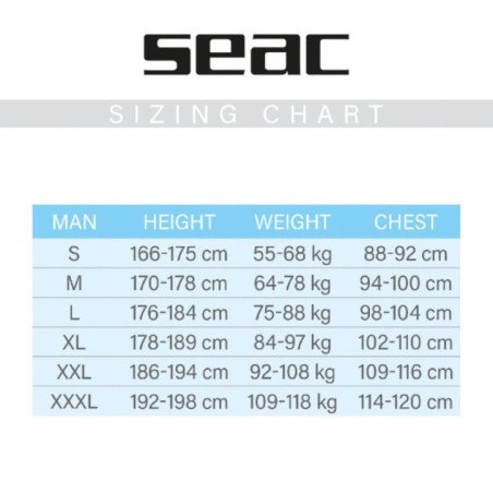 SEAC SUB MUTA ROYAL UOMO 5MM