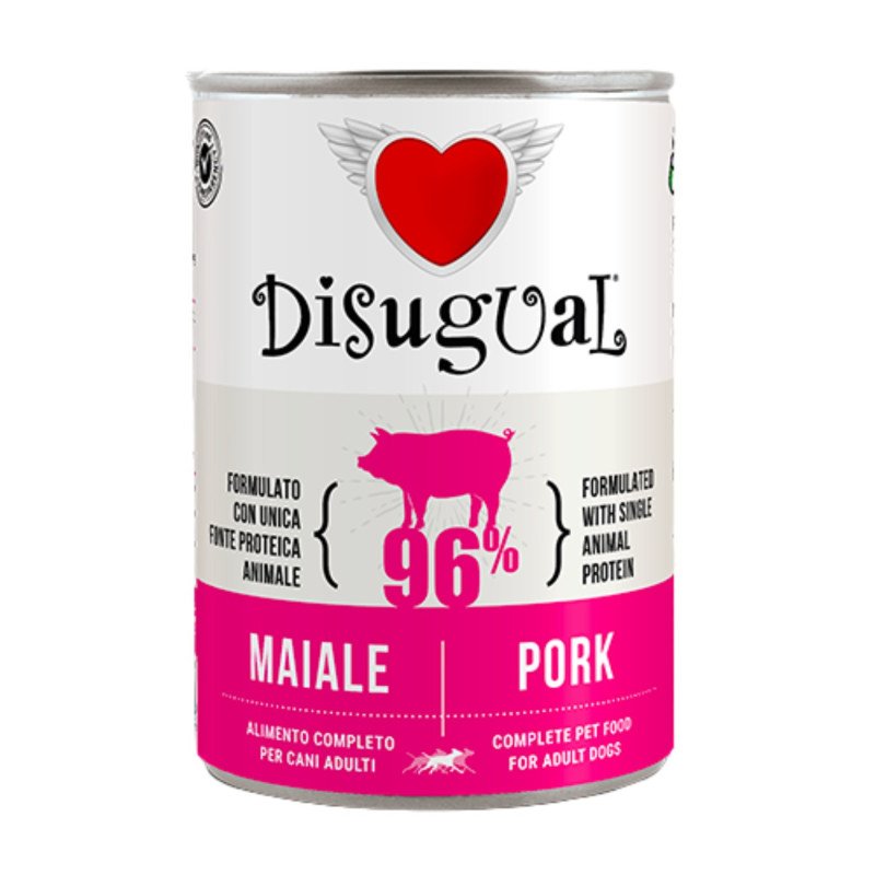 DISUGUAL CANE LATTINA MONOPROTEIN ADULT MAIALE 400GR
