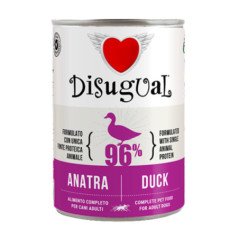 DISUGUAL CANE LATTINA MONOPROTEIN ADULT ANATRA 400GR