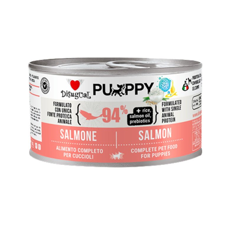 DISUGUAL CANE LATTINA MONOPROTEIN PUPPY SALMONE 150GR
