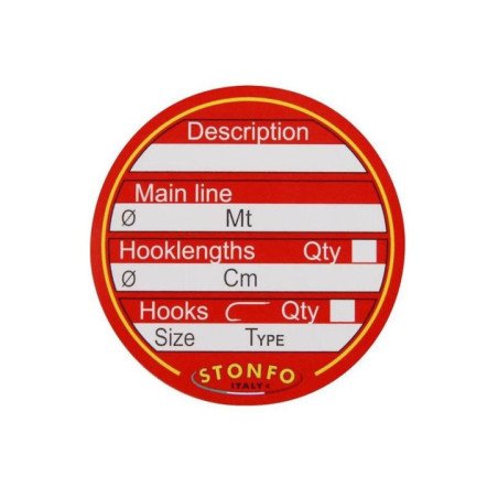 STONFO ROUND WINDER LABELS Ø 58 mm