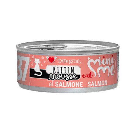 DISUGUAL GATTO LATTINA MINI ME KITTEN MOUSSE SALMONE 85GR