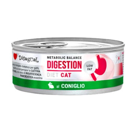 DISUGUAL GATTO LATTINA METABOLIC DIGESTION DIET CONIGLIO 85GR