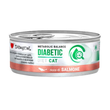 DISUGUAL GATTO LATTINA METABOLIC DIABETIC DIET SALMONE 85GR