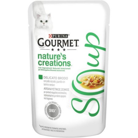 PURINA GATTO NATURE'S CREATIONS BRODO POLLO E VERDURE