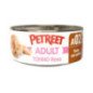 PETREET TONNO ROSA ADULT A02 TONNO E SURIMI 70GR