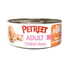 PETREET TONNO ROSA ADULT A04 TONNO E SALMONE 70GR