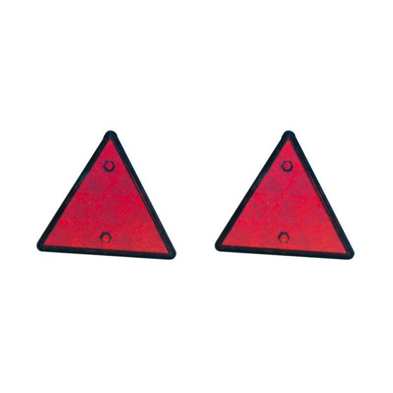 CATADIOTTRO TRIANGOLARE ROSSO