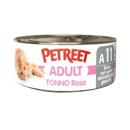 PETREET TONNO ROSA ADULT A02 TONNO E SURIMI 70GR