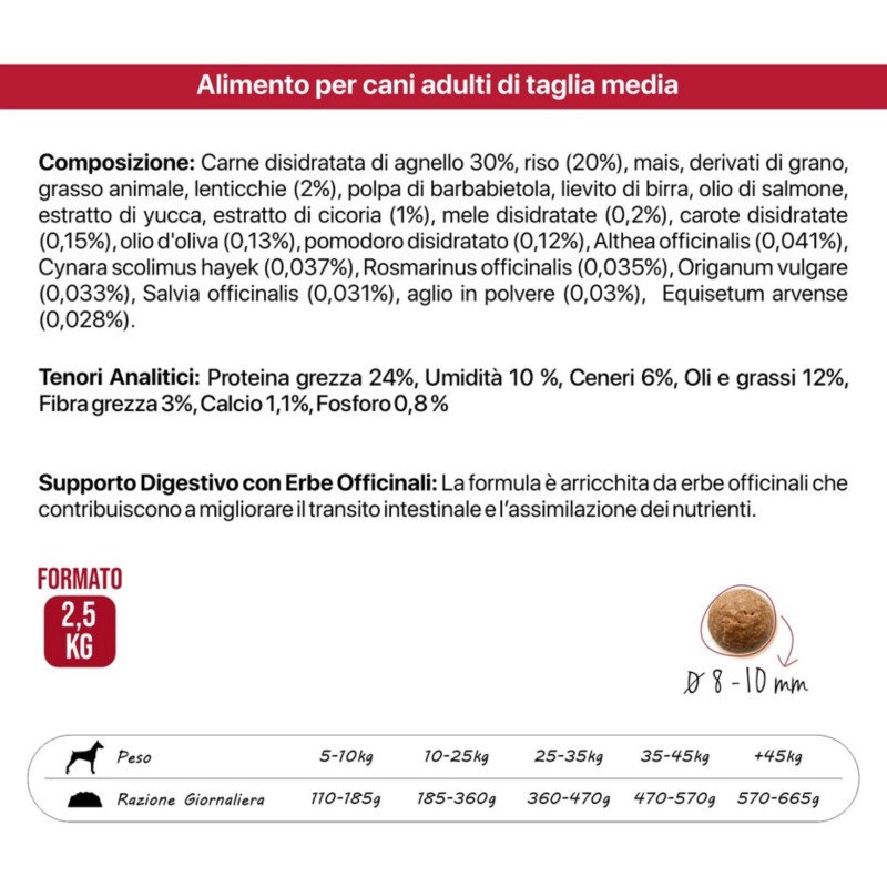 ALTHEA MASSERIA MEDIUM AGNELLO 2.5KG