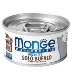 MONGE MONOPROTEIN PEZZETTI BUFALO 80GR
