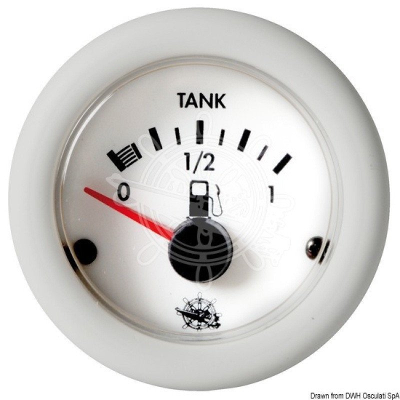 INDICATORE CARBURANTE UNIVERSALE 10-180 ohm OSCULATI