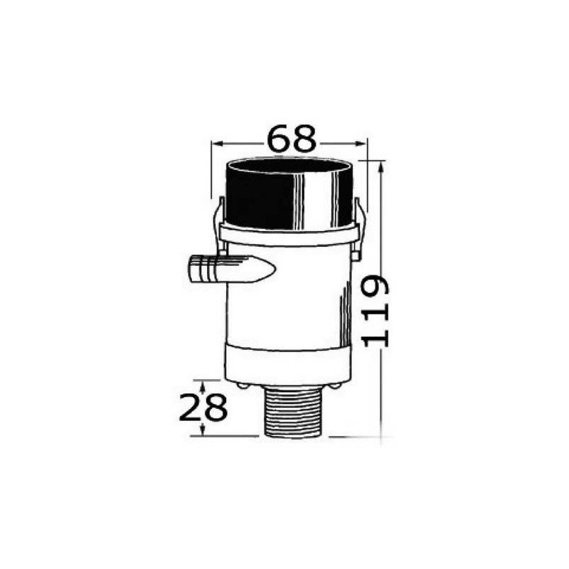 RULE POMPA INTERNA PER IL PESCATO