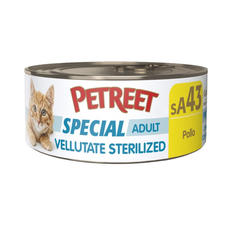 PETREET SPECIAL ADULT STERILISED SA43 POLLO 70GR