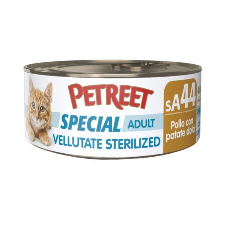 PETREET SPECIAL ADULT STERILISED SA44 POLLO CON PATATE 70GR