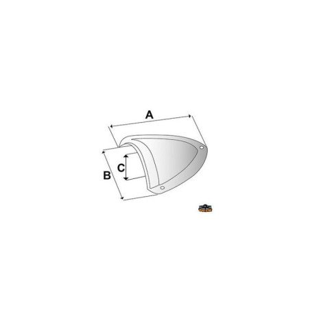 TREM CUFFIE COPRISCARICO E SFIATI INOX AISI 316