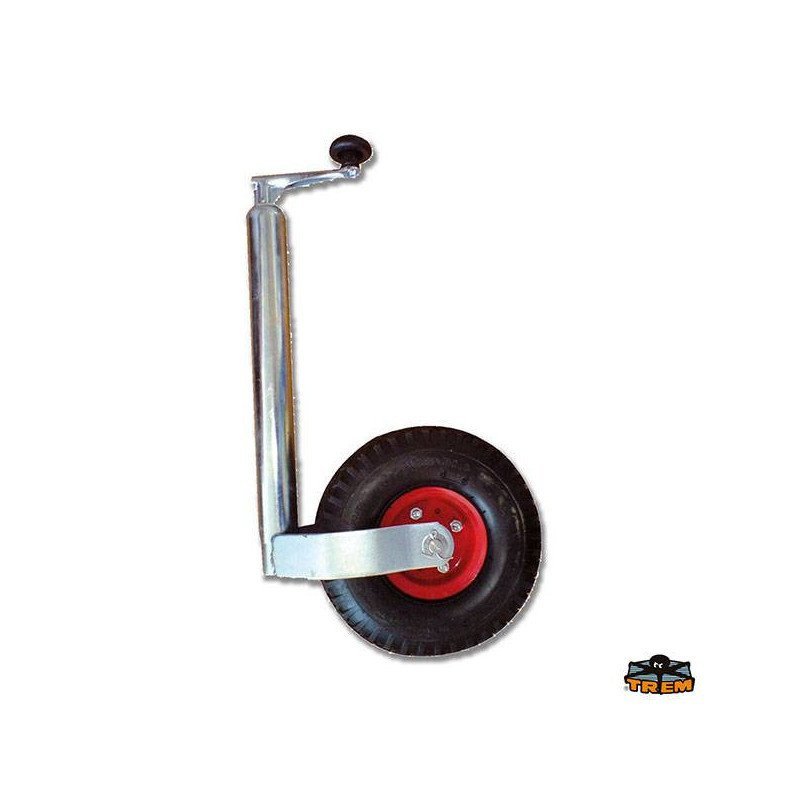TREM RUOTINI D’APPOGGIO GOMMATA
